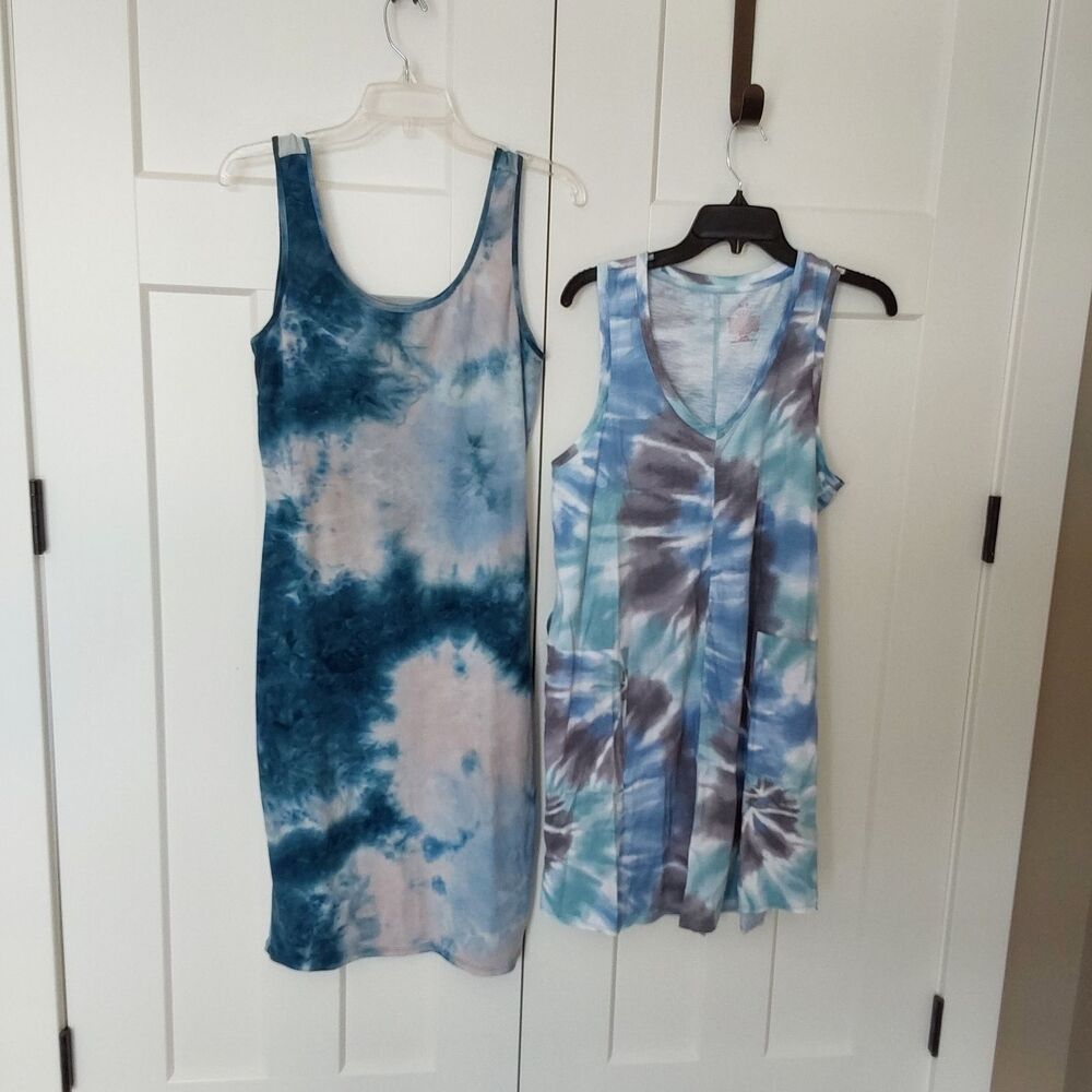 Two Tie dye dresses Sz M